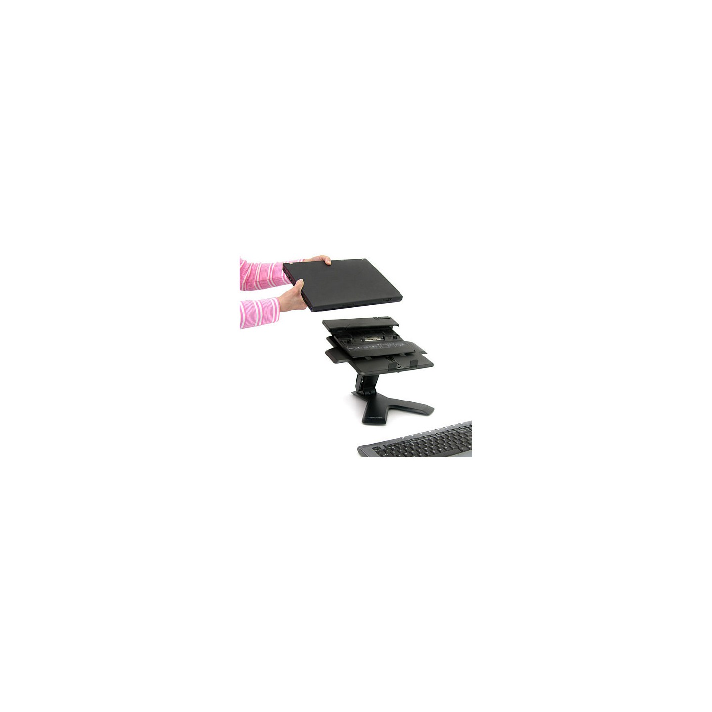 ERGOTRON Neo-Flex Notebook Lift Stand schwarz mit 1.6-6.3kg. belastbar 15cm Anhebung — Buy in Cyprus with Fast Delivery