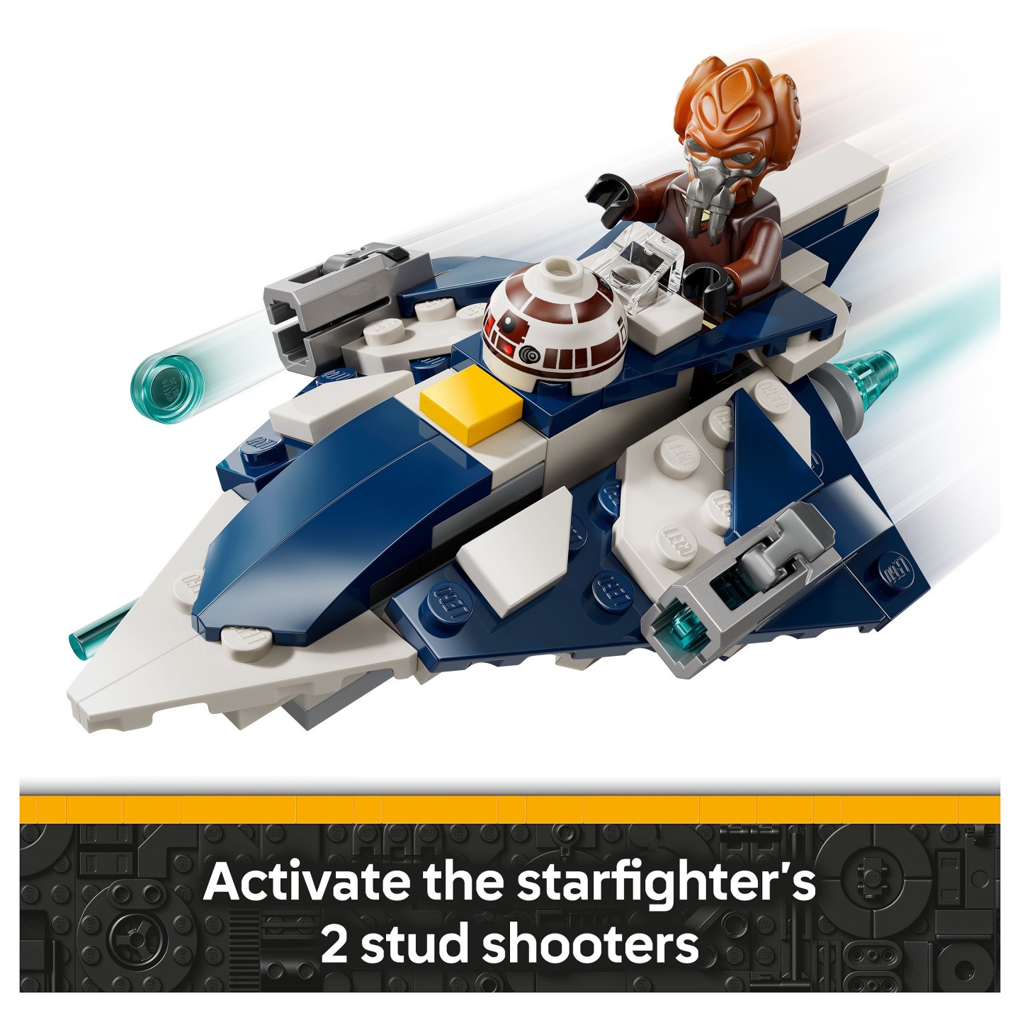 LEGO Star Wars Plo Koons Jedi Starfighter Microfighter 75400 — Buy in Cyprus with Fast Delivery