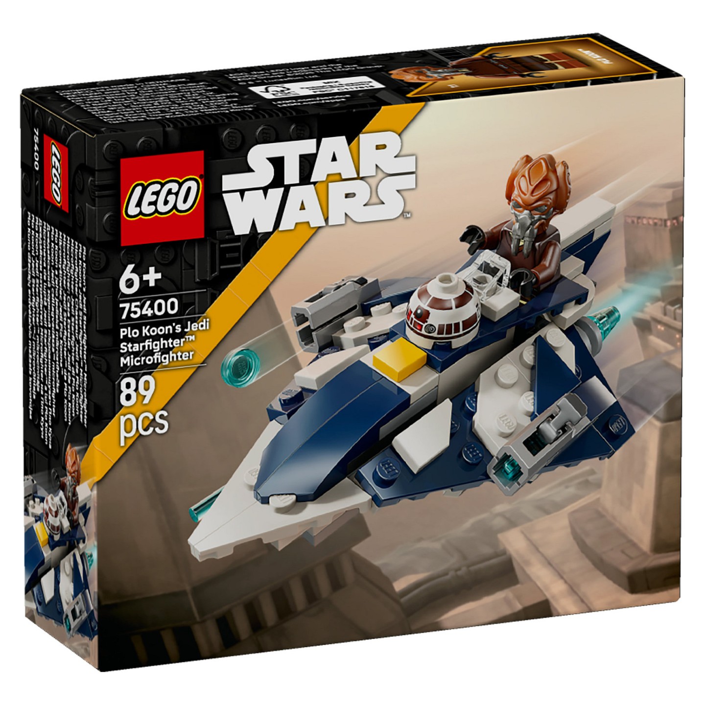 LEGO Star Wars Plo Koons Jedi Starfighter Microfighter 75400 — Buy in Cyprus with Fast Delivery
