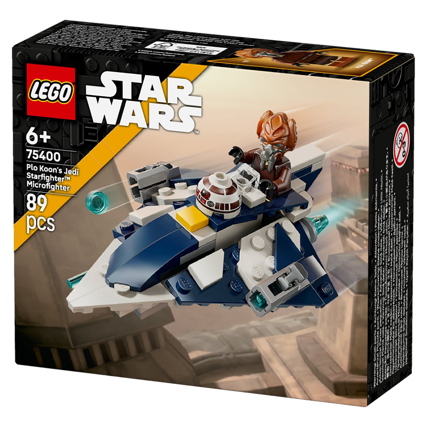 LEGO Star Wars Plo Koons Jedi Starfighter Microfighter 75400 — Buy in Cyprus with Fast Delivery