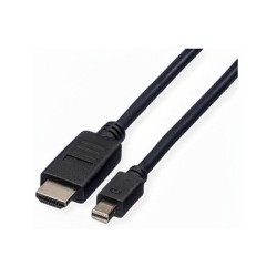 VALUE Mini DisplayPort Kabel. Mini DP-HDTV. ST ST. schwarz. 4.5 m — Buy in Cyprus with Fast Delivery