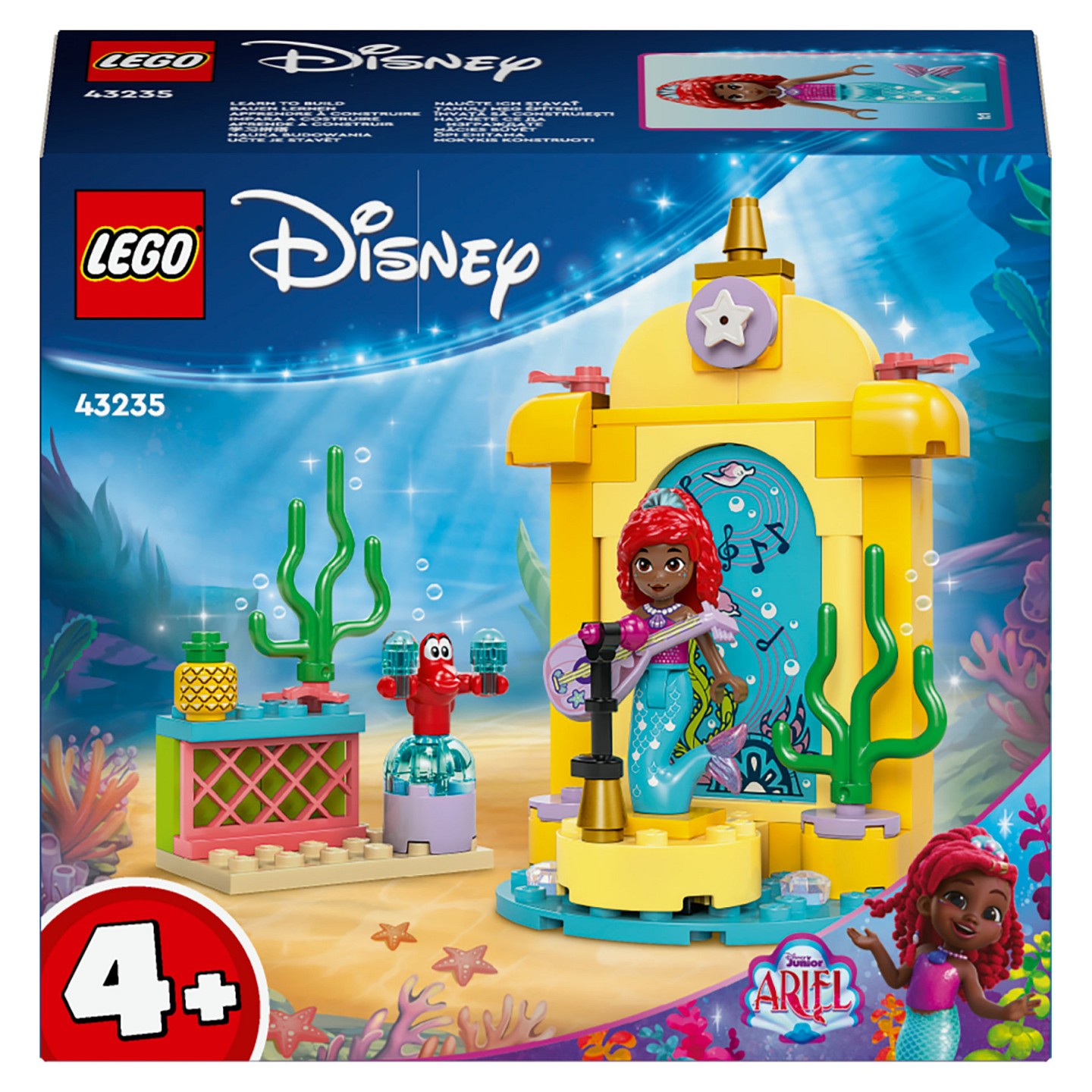 LEGO 43235 Disney Princess Arielles Musikbhne — Buy in Cyprus with Fast Delivery