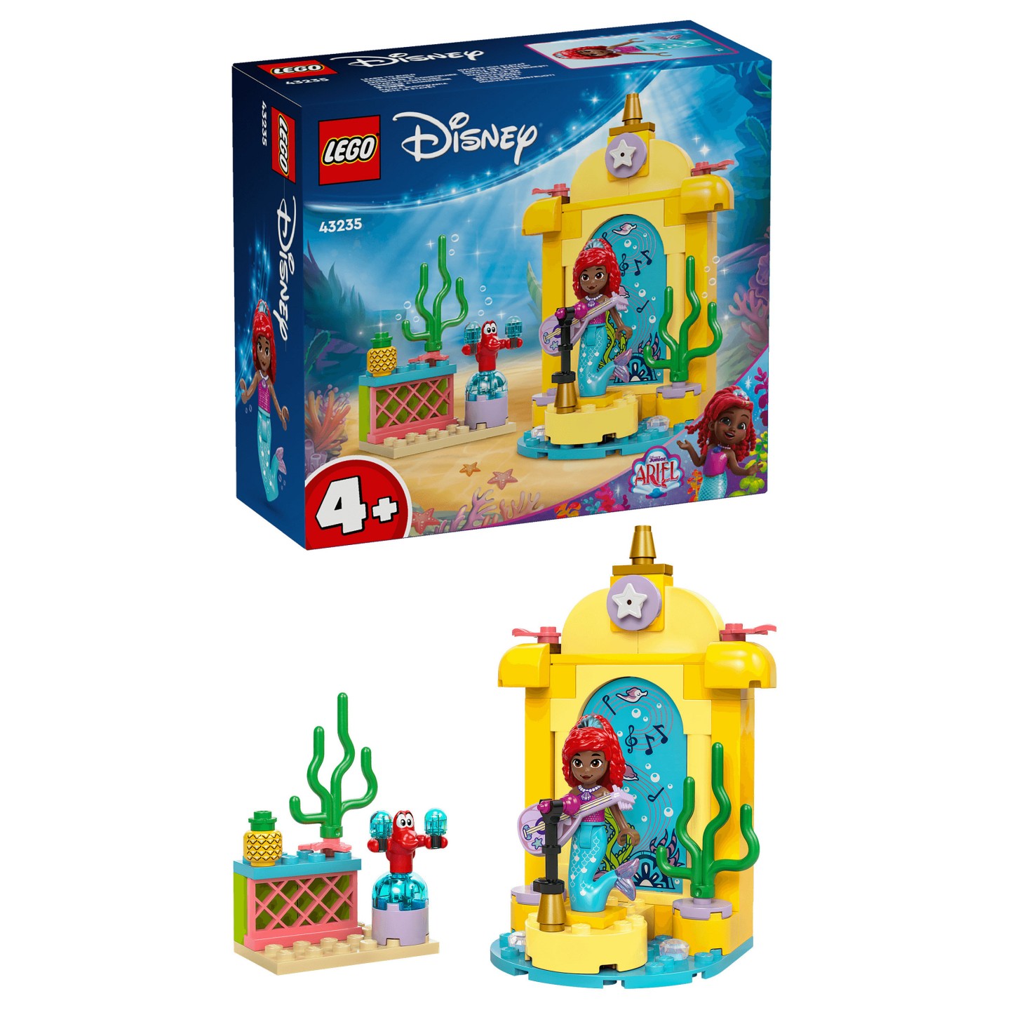 LEGO 43235 Disney Princess Arielles Musikbhne — Buy in Cyprus with Fast Delivery