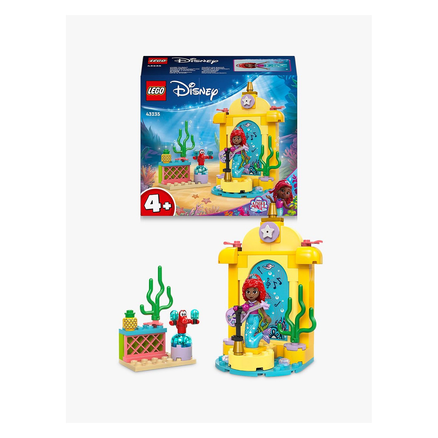 LEGO 43235 Disney Princess Arielles Musikbhne — Buy in Cyprus with Fast Delivery