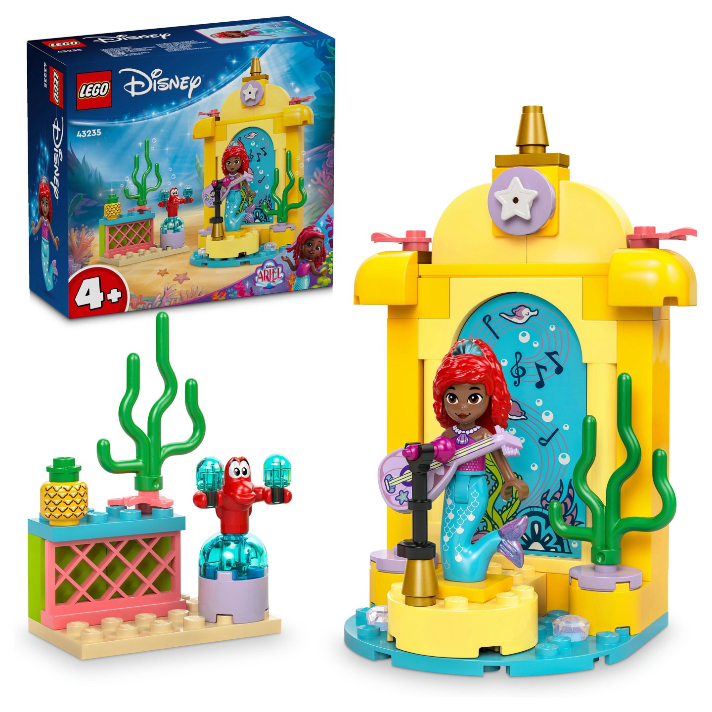 LEGO 43235 Disney Princess Arielles Musikbhne — Buy in Cyprus with Fast Delivery