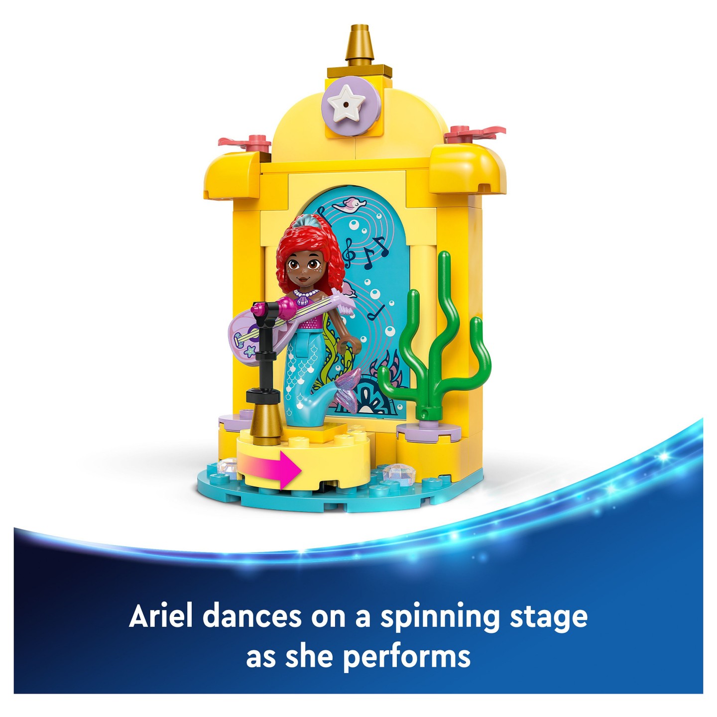LEGO 43235 Disney Princess Arielles Musikbhne — Buy in Cyprus with Fast Delivery