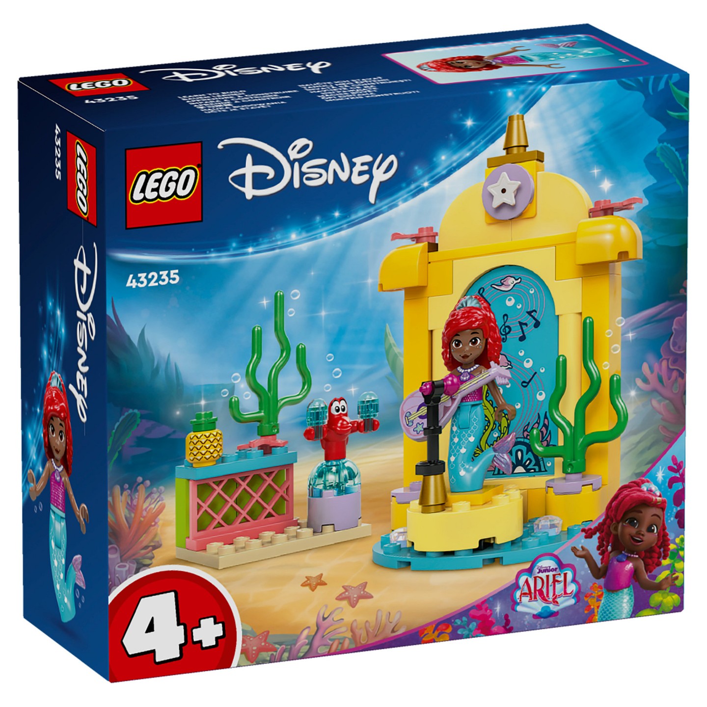 LEGO 43235 Disney Princess Arielles Musikbhne — Buy in Cyprus with Fast Delivery