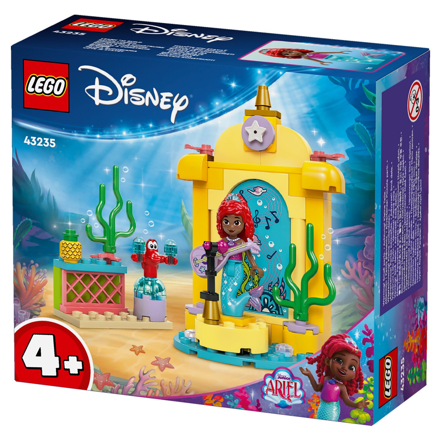 LEGO 43235 Disney Princess Arielles Musikbhne — Buy in Cyprus with Fast Delivery
