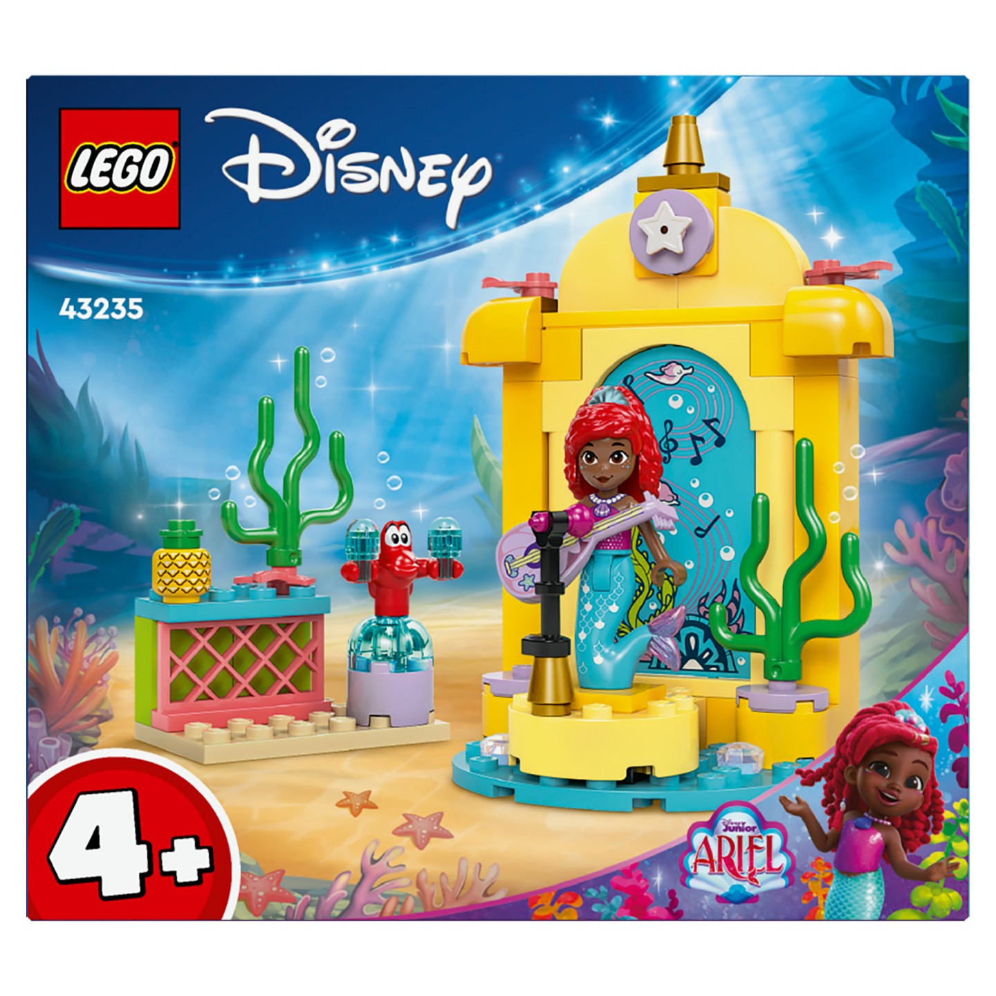 LEGO 43235 Disney Princess Arielles Musikbhne — Buy in Cyprus with Fast Delivery