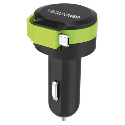 RealPower KFZ-Ladegerät Charger M 2400mA 1xUSB 1xMicro-USB — Buy in Cyprus with Fast Delivery