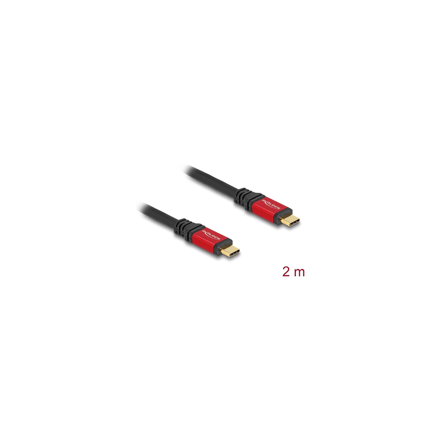 DELOCK USB 2.0 Kabel USB Type-C Stecker zu Stecker PD 3.0 — Buy in Cyprus with Fast Delivery
