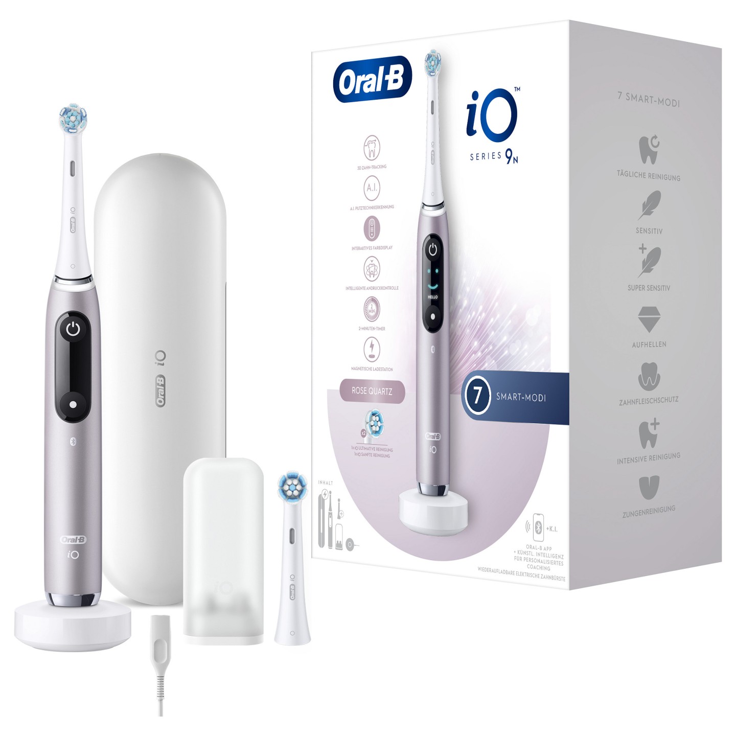 Oral-B iO Series 9N Rose Quartz — Buy in Cyprus with Fast Delivery