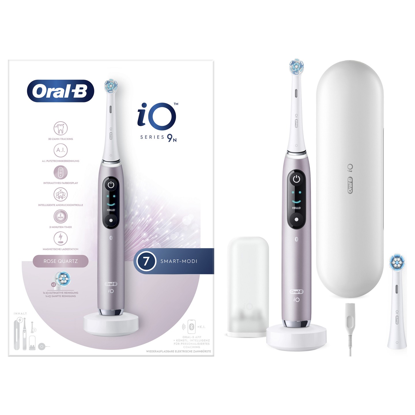 Oral-B iO Series 9N Rose Quartz — Buy in Cyprus with Fast Delivery