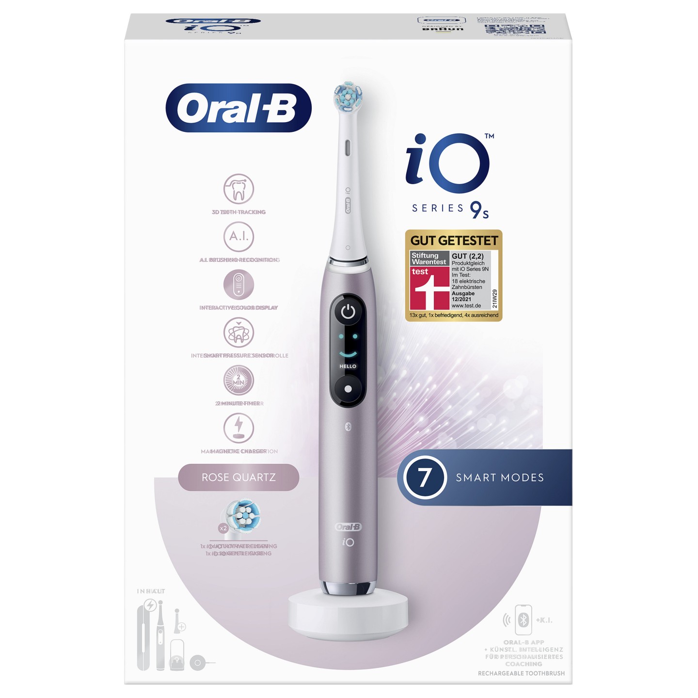 Oral-B iO Series 9N Rose Quartz — Buy in Cyprus with Fast Delivery