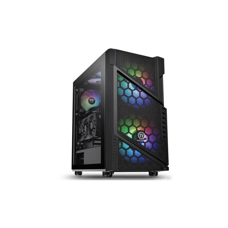 Buy Thermaltake Commander C31 TG ARGB Mid Tower Case - Black, Tempered Glass, AR... in Cyprus, Nicosia, Limassol, Larnaka, Pafos