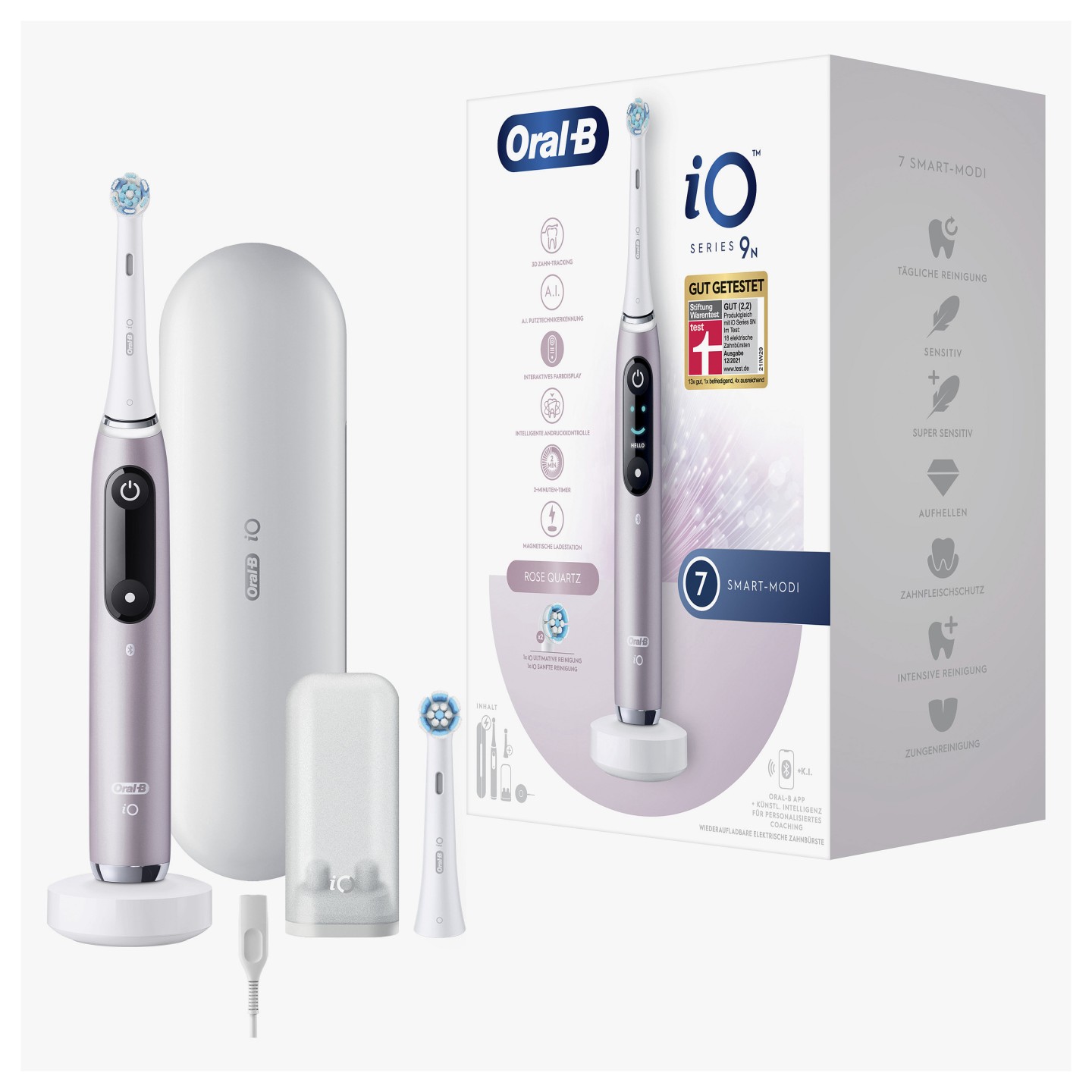 Oral-B iO Series 9N Rose Quartz — Buy in Cyprus with Fast Delivery
