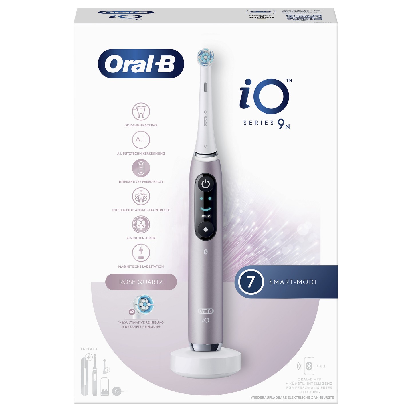 Oral-B iO Series 9N Rose Quartz — Buy in Cyprus with Fast Delivery