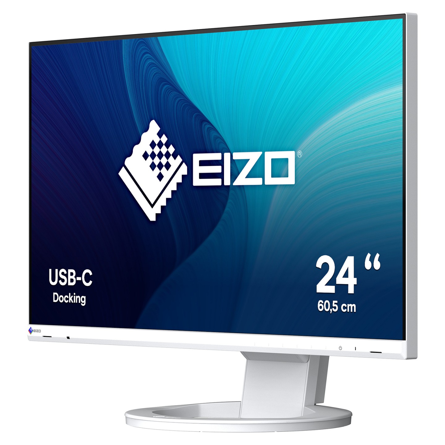 EIZO 60.5cm (23.8') EV2480-WT 16:09 DVI+HDMI+DP+USB-C white — Buy in Cyprus with Fast Delivery