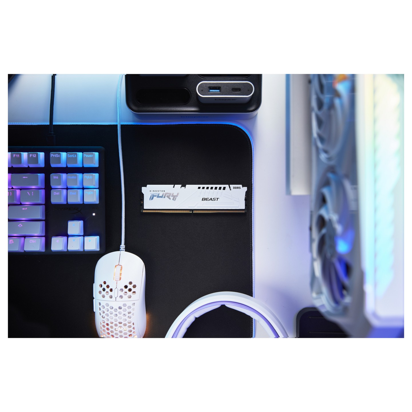 KINGSTON 16GB 6000MT s DDR5 CL36 DIMM FURY Beast White EXPO — Buy in Cyprus with Fast Delivery