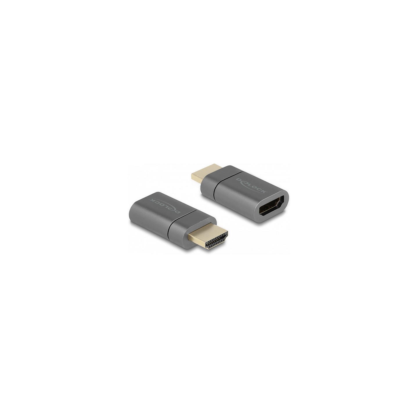 DELOCK HDMI Adapter Stecker zu Buchse 8K 60Hz magnetisch — Buy in Cyprus with Fast Delivery