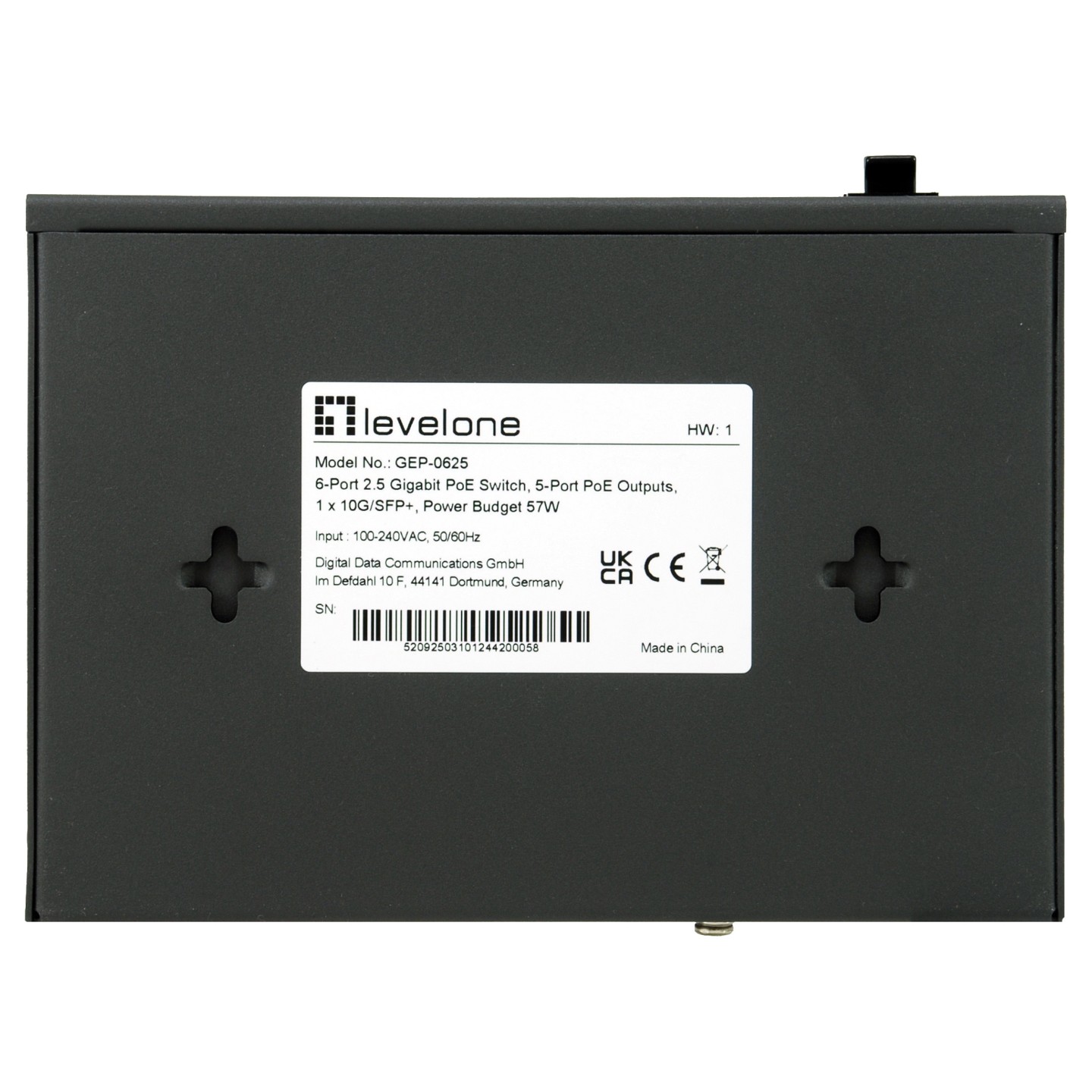LevelOne PoE+Switch 4x2.5GE PoE 1x2.5GE +65W unmanag.Plastik — Buy in Cyprus with Fast Delivery