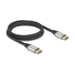 DELOCK DisplayPort Kabel 16K 60 Hz 2m silber Metall — Buy in Cyprus with Fast Delivery