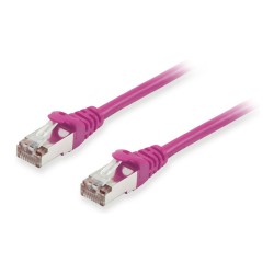 Equip Patchkabel Cat6A S FTP 2xRJ45 25.00m lila LSZH Polybeutel — Buy in Cyprus with Fast Delivery