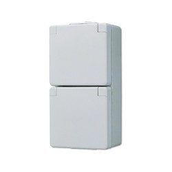 Jung 622 W AP WD-Doppel-Steckdose senkrecht — Buy in Cyprus with Fast Delivery