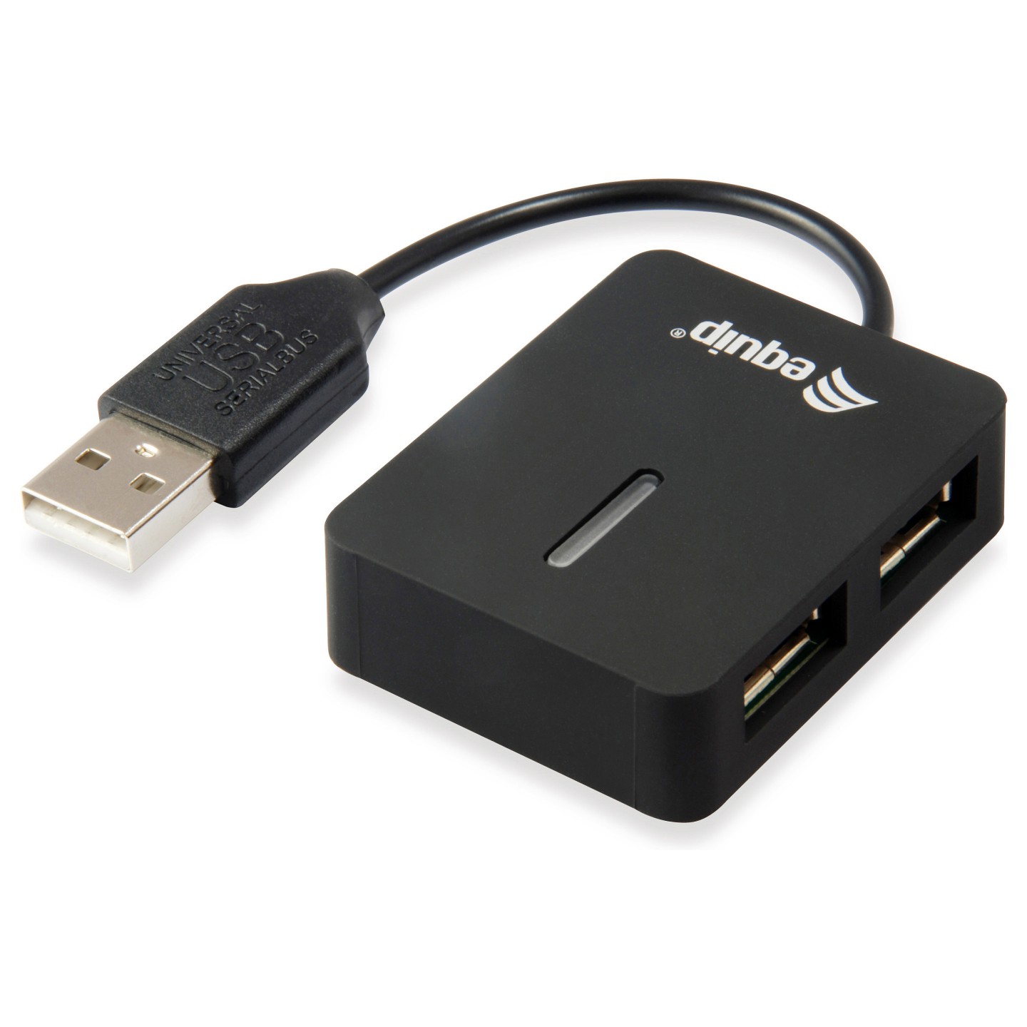 Equip USB-Hub 4-Port 2.0 - to 4x2.0 480Mbps o.Netzteil sw — Buy in Cyprus with Fast Delivery
