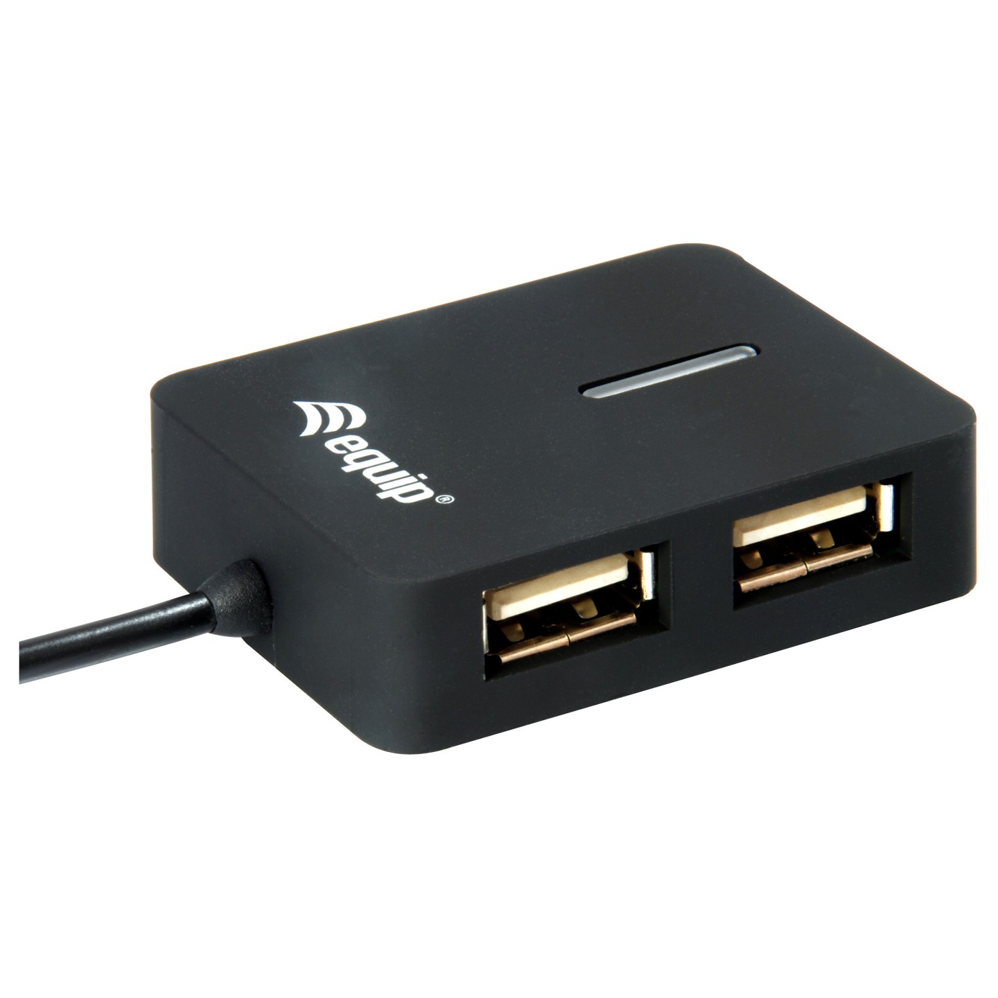 Equip USB-Hub 4-Port 2.0 - to 4x2.0 480Mbps o.Netzteil sw — Buy in Cyprus with Fast Delivery