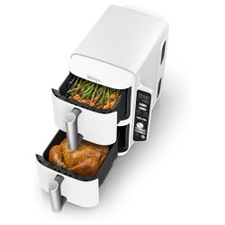 Ninja SL400EUWH Double Stack XL 9.5L Heißluftfritteuse Weiß — Buy in Cyprus with Fast Delivery