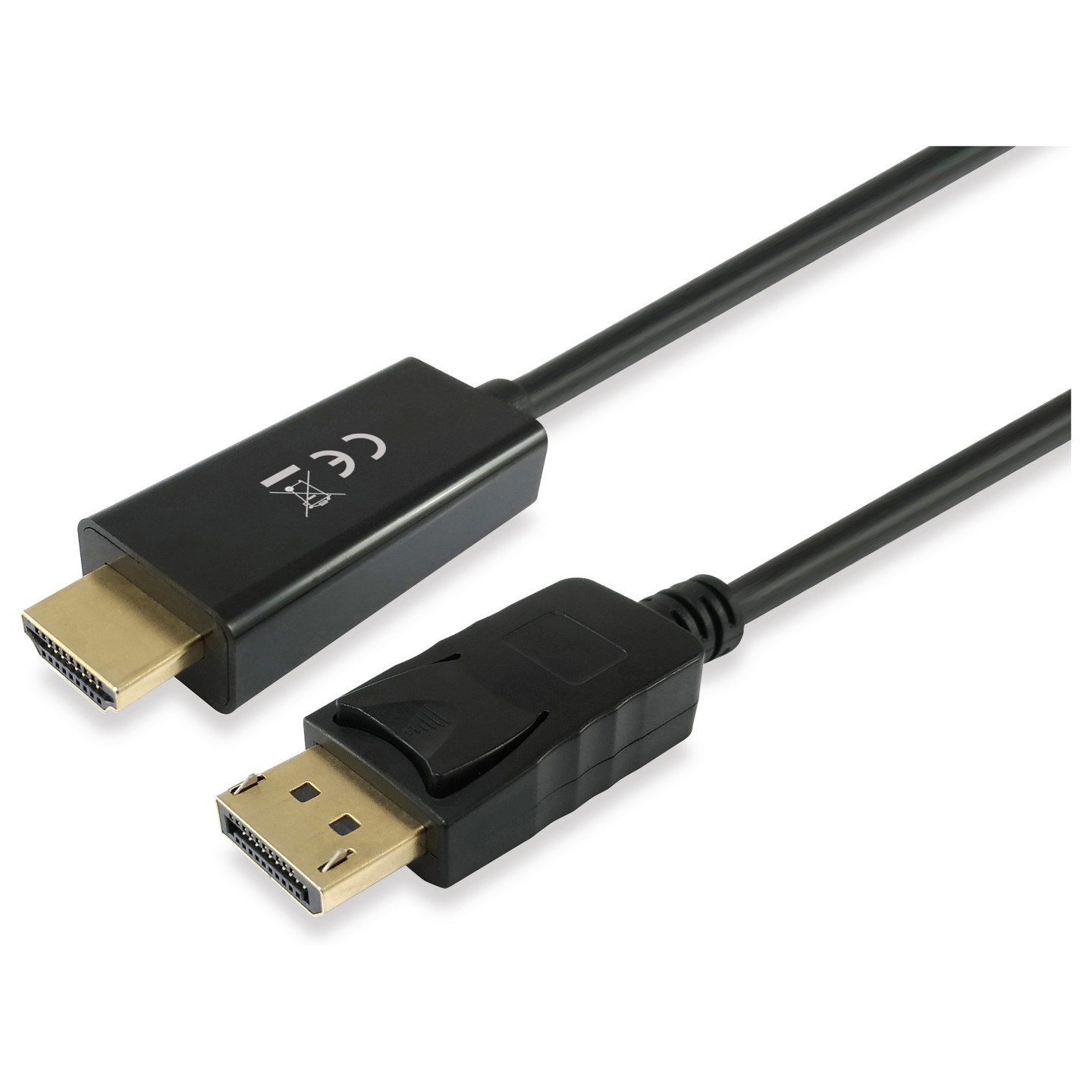 Equip Displayport Kabel - to HDMI St St 2.0m 4K 30Hz schwarz — Buy in Cyprus with Fast Delivery
