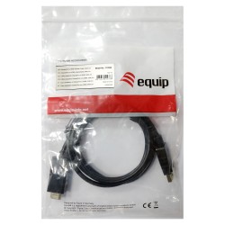 Equip Displayport Kabel - to HDMI St St 2.0m 4K 30Hz schwarz — Buy in Cyprus with Fast Delivery