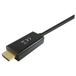 Equip Displayport Kabel - to HDMI St St 2.0m 4K 30Hz schwarz — Buy in Cyprus with Fast Delivery