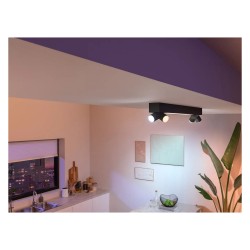 Philips Hue White & Color Amb. BT Centris Spot 4 flg. sw 4200lm & Dimmschalter — Buy in Cyprus with Fast Delivery