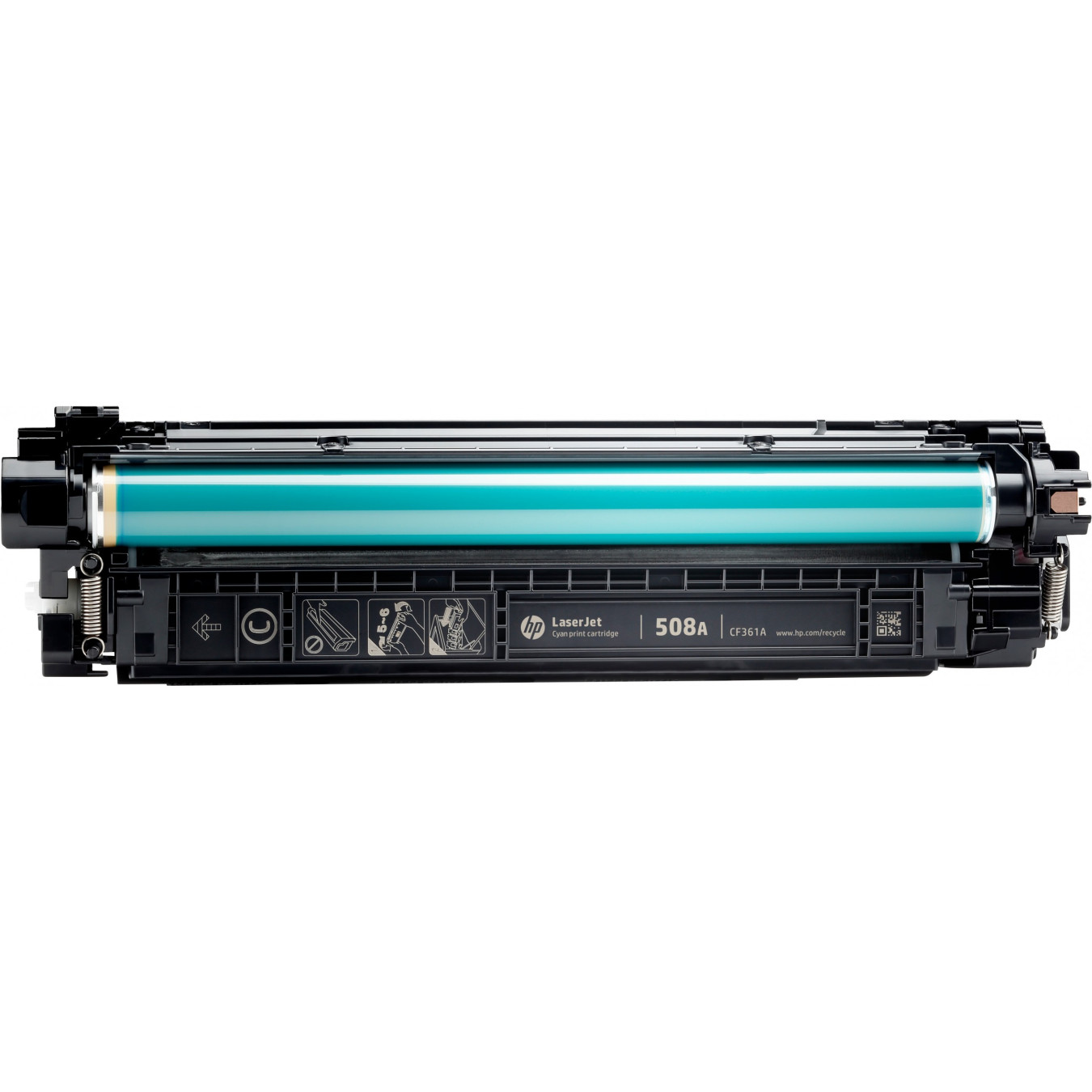 HP 508A Original Cyan Toner Cartridge - CF361A - 5,000-page Standard Yield for LaserJet M552/M553/M577