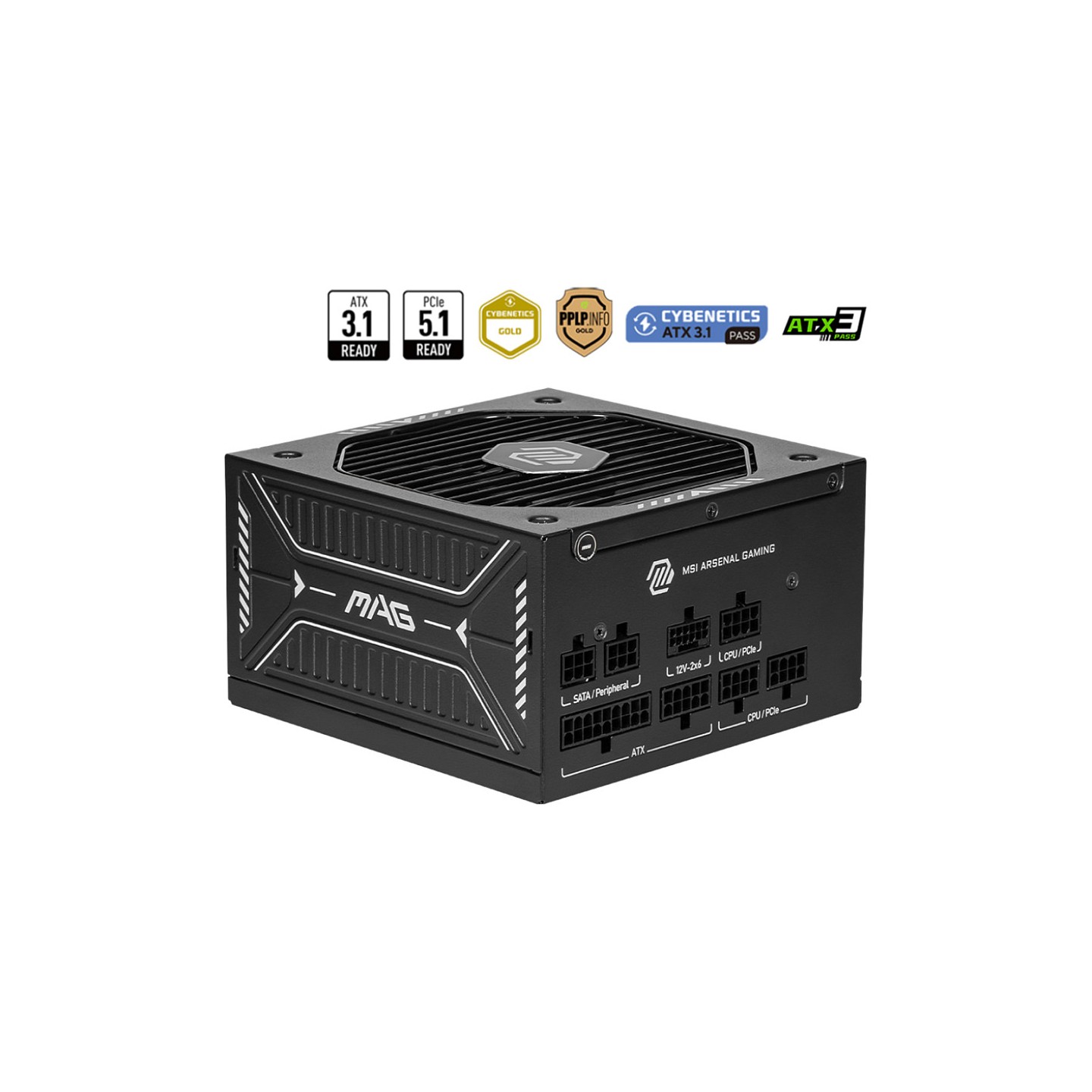 750W MSI Netzteil MAG A750GLS PCIE5 — Buy in Cyprus with Fast Delivery