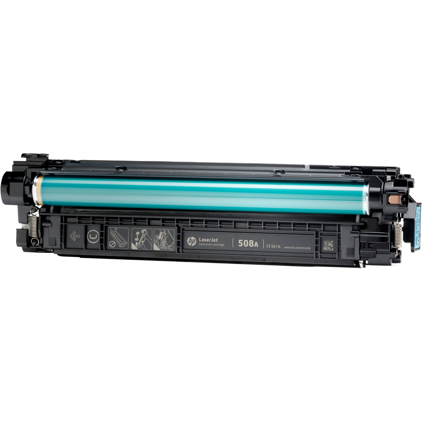 HP 508A Original Cyan Toner Cartridge - CF361A - 5,000-page Standard Yield for LaserJet M552/M553/M577