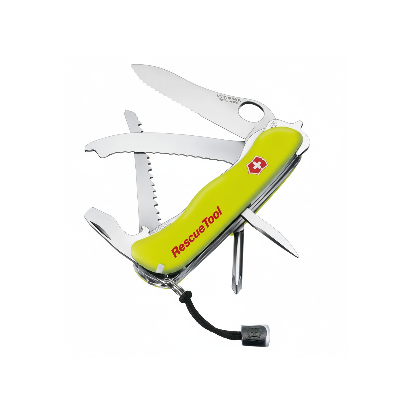 V-0.86 23.M808 Taschenmesser RescueTool Nachtleuchtend Gelb — Buy in Cyprus with Fast Delivery