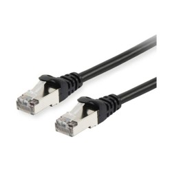 Equip Patchkabel Cat6A S FTP 2xRJ45 0.50m schwarz LSZH Polybeutel — Buy in Cyprus with Fast Delivery