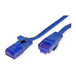 VALUE Patchkabel Cat.6A (Class EA) UTP. extra-flach. blau. 3 m — Buy in Cyprus with Fast Delivery