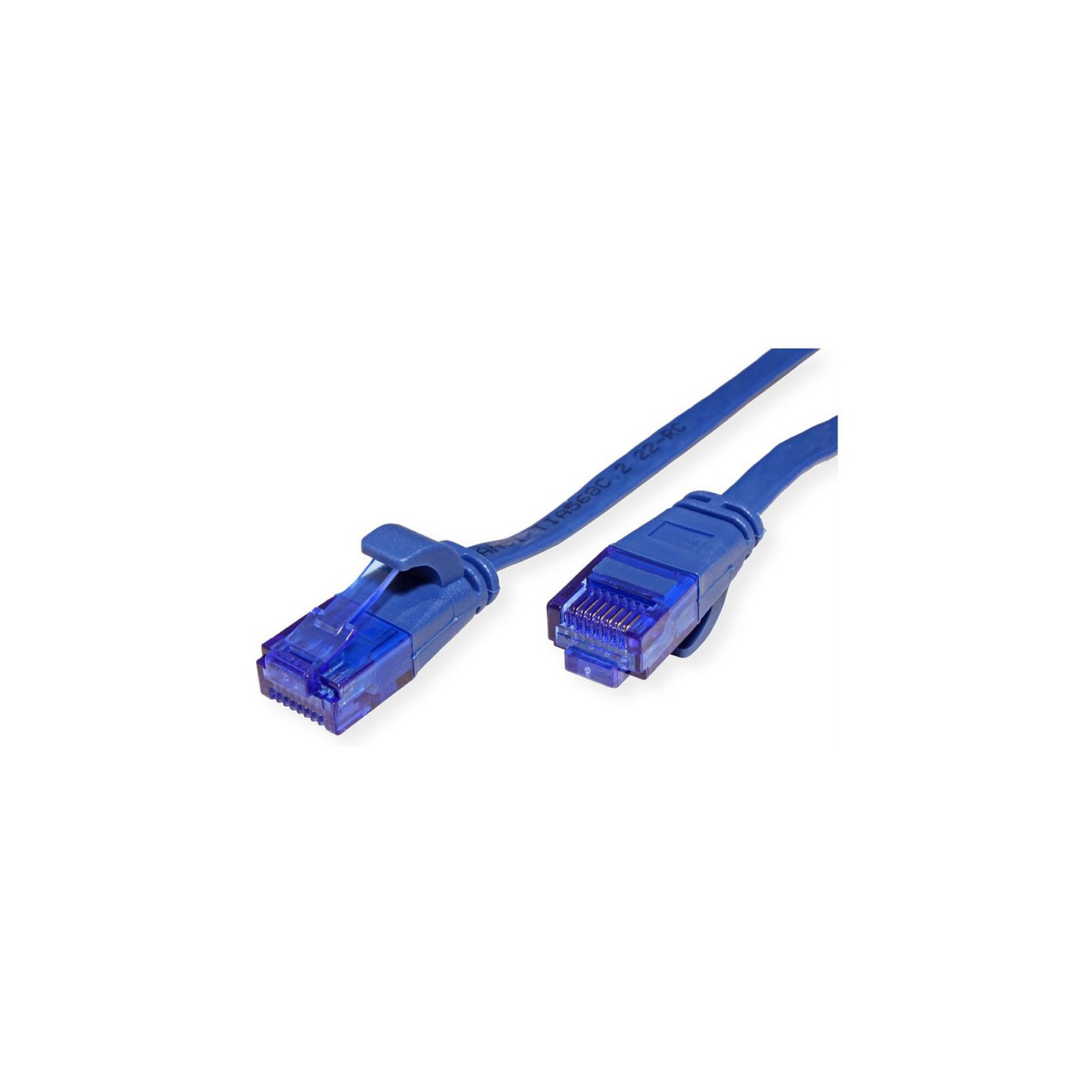 VALUE Patchkabel Cat.6A (Class EA) UTP. extra-flach. blau. 3 m — Buy in Cyprus with Fast Delivery