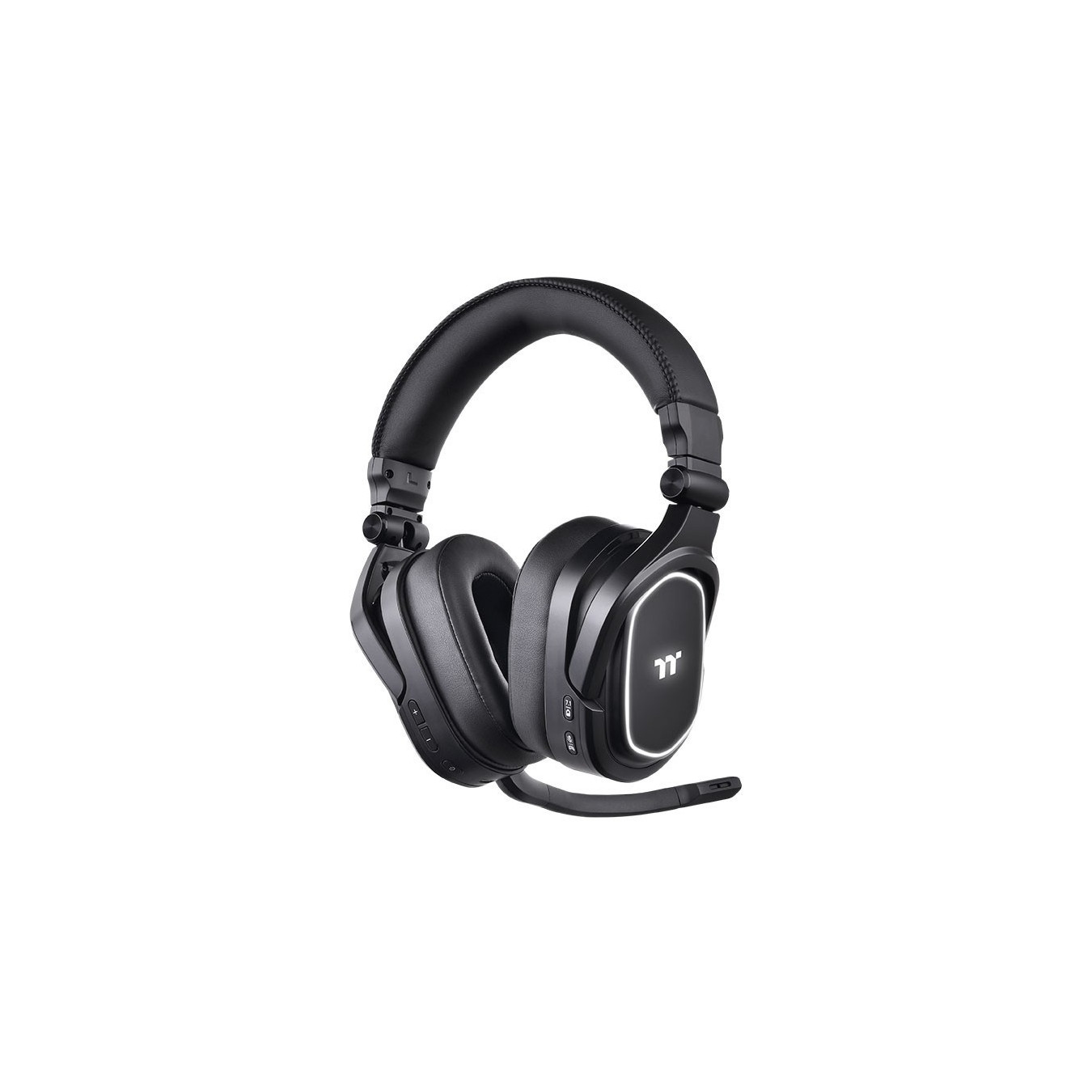 Thermaltake ARGENT H5 Wireless RGB Gaming Headset - Black, 2.4GHz, DTS Headphone:X, 19h Battery
