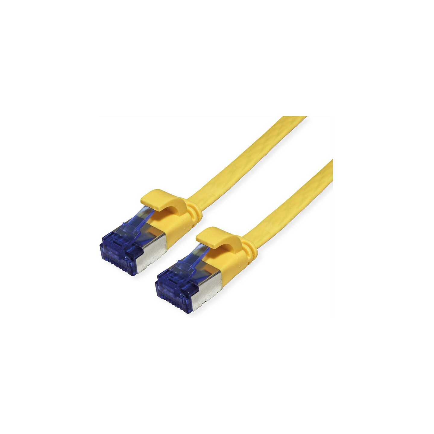 VALUE Patchkabel Cat.6A (Class EA) FTP. extra-flach. gelb. 1 m — Buy in Cyprus with Fast Delivery