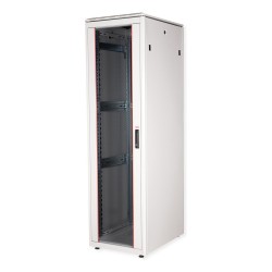 ROLINE 19-Zoll Netzwerkschrank Pro 42 HE. 600x800 BxT Glastr grau — Buy in Cyprus with Fast Delivery