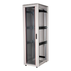 ROLINE 19-Zoll Netzwerkschrank Pro 42 HE. 600x800 BxT Glastr grau — Buy in Cyprus with Fast Delivery