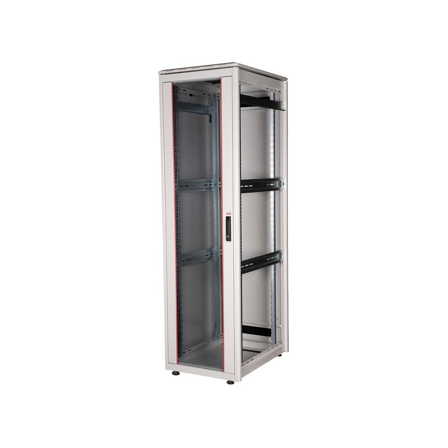 ROLINE 19-Zoll Netzwerkschrank Pro 42 HE. 600x800 BxT Glastr grau — Buy in Cyprus with Fast Delivery