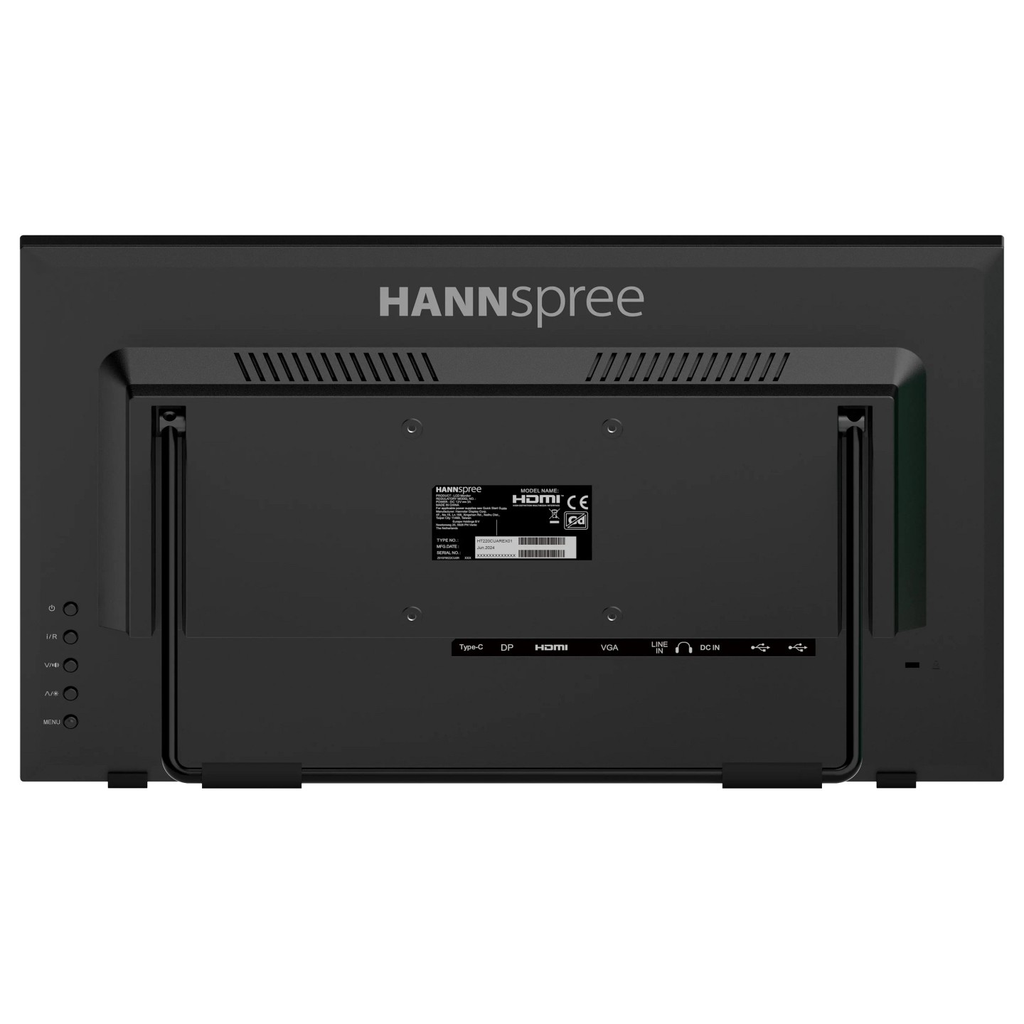 Hannspree 54.6cm (21.5') HT220CUA 16:9 M-TOUCH HDMI+DP — Buy in Cyprus with Fast Delivery
