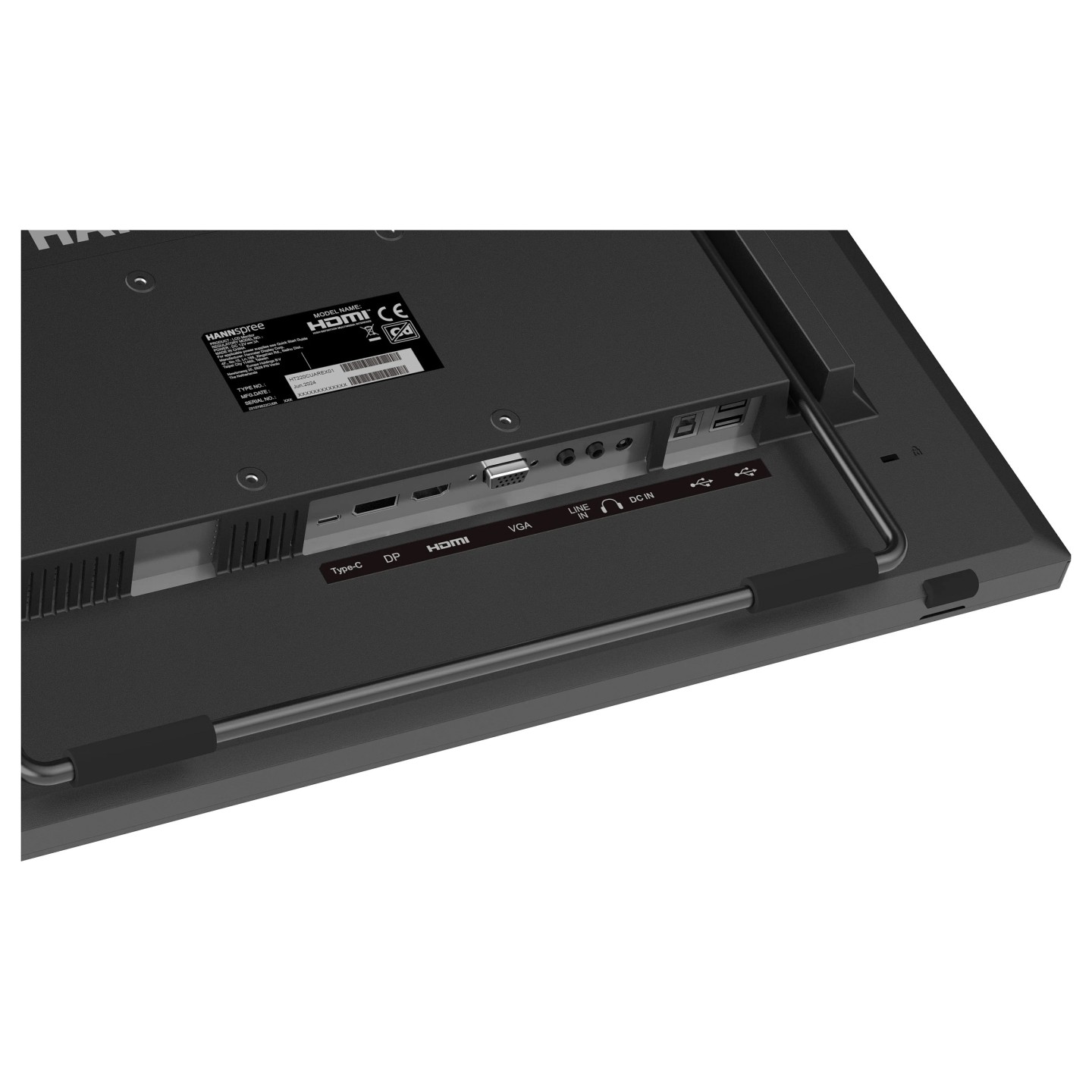 Hannspree 54.6cm (21.5') HT220CUA 16:9 M-TOUCH HDMI+DP — Buy in Cyprus with Fast Delivery