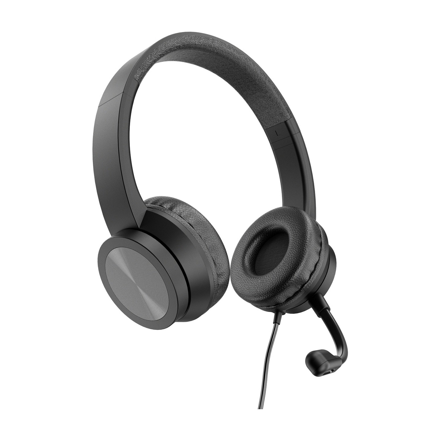 CONCEPTRONIC Headset USB-C Mikro.int.Bed.Stereo 2.0m sw — Buy in Cyprus with Fast Delivery